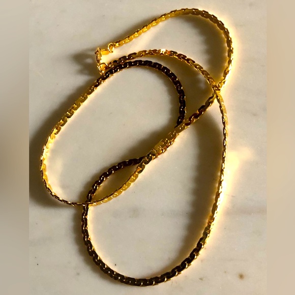 14KGP VINTAGE GOLD CHAIN NECKLACE